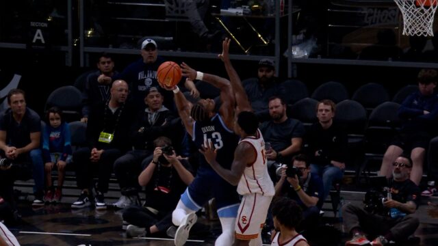 2025 College Basketball Crown highlights: Eric Dixon carries Villanova past USC