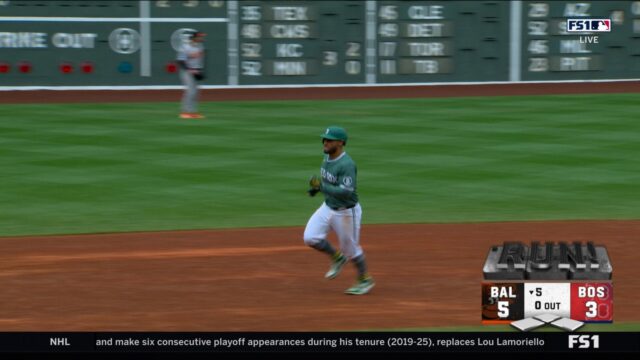 Red Sox's Abraham Toro smokes a solo home run, trimming deficit vs. Orioles