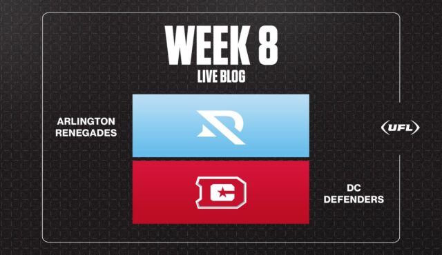 Renegades vs. Defenders live updates: Top moments from UFL Week 8