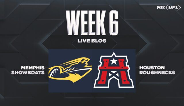 Showboats vs. Roughnecks live updates: Top moments from UFL Week 6
