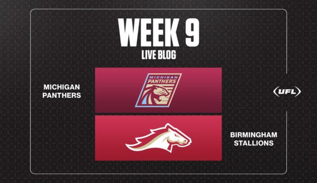 Panthers vs. Stallions live updates: Top moments from UFL Week 9