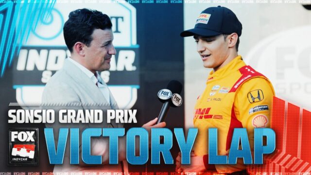 VICTORY LAP: Álex Palou on winning Sonsio Grand Prix, talks 'amazing' start to season