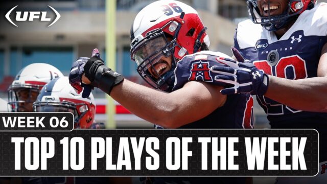 Max Duggan's and Bryce Perkins' TD passes highlight top UFL plays from Week 6