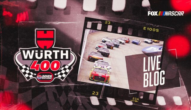 Würth 400 live updates, leaderboard: Race enters final laps