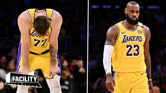 LeBron James sprained a knee ligament in Lakers' final loss to Wolves, an AP source says