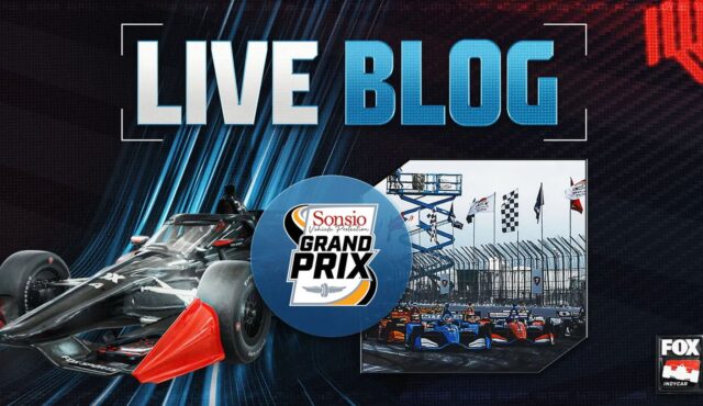 Sonsio Grand Prix live updates: Graham Rahal holds the lead