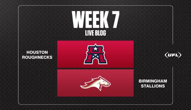 Roughnecks vs. Stallions live updates: Houston, Birmingham battling in 4Q